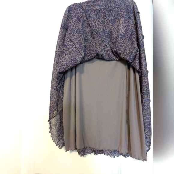 NWT - Coldwater Creek Purple Skirt with Lining- Size Small - Picture 2 of 6